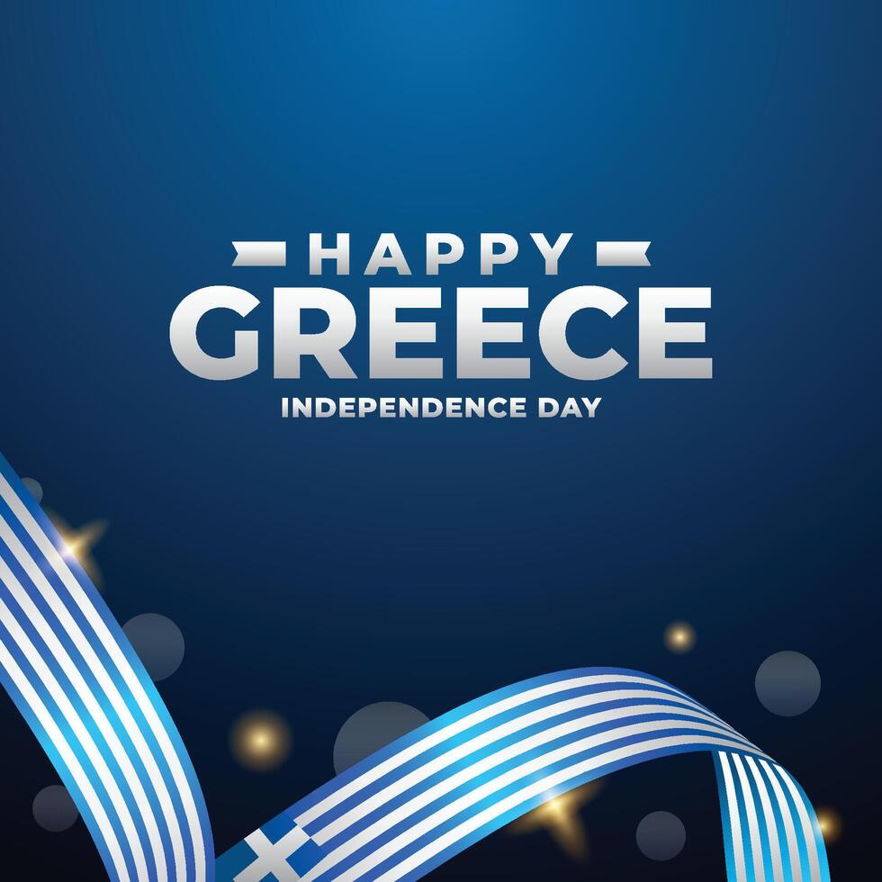 Greece Independence day design illustration collection vector