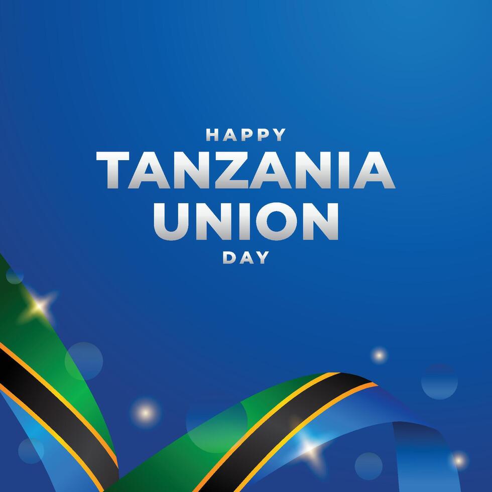 Tanzania Union day design illustration collection vector