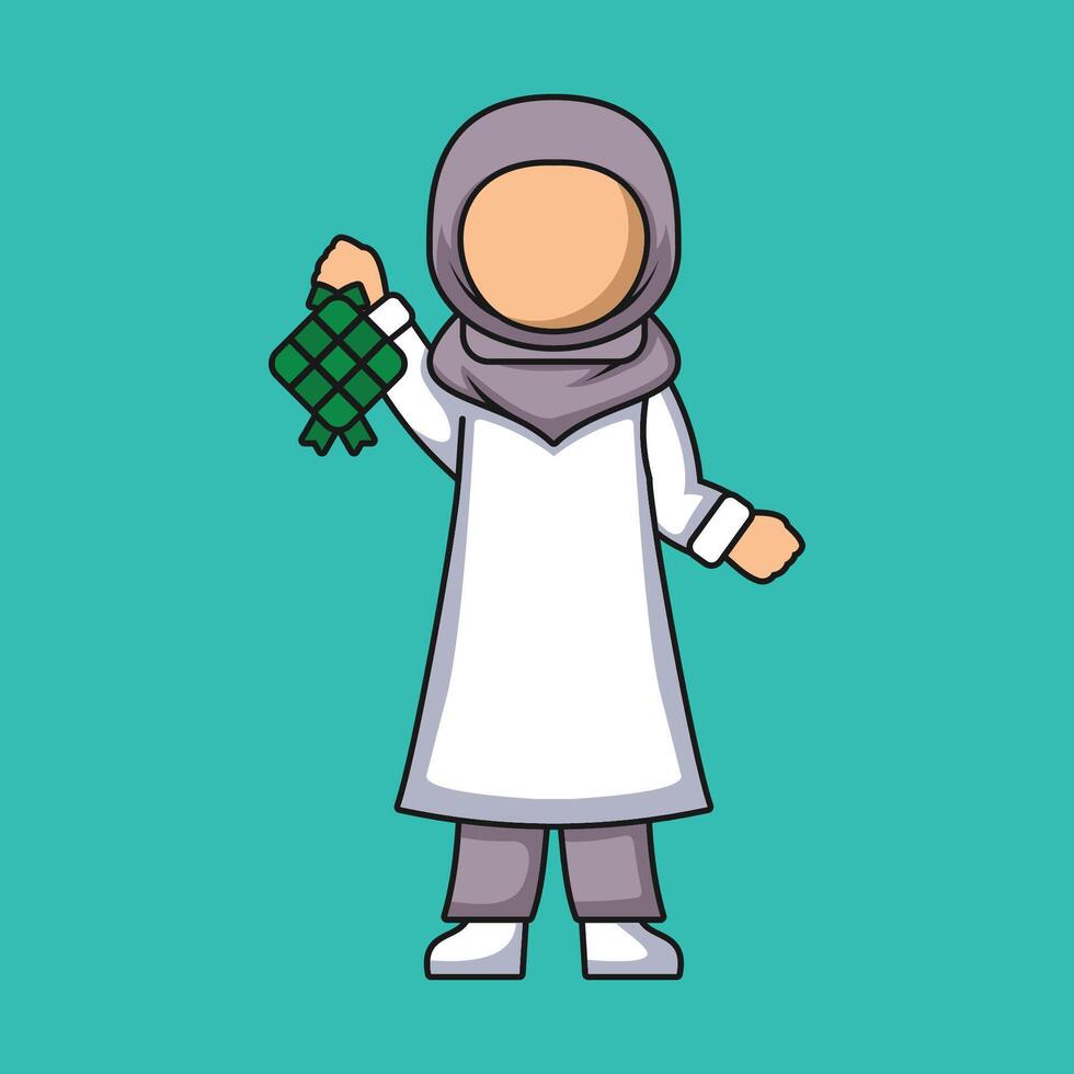 Muslim Character Vector Design Collection