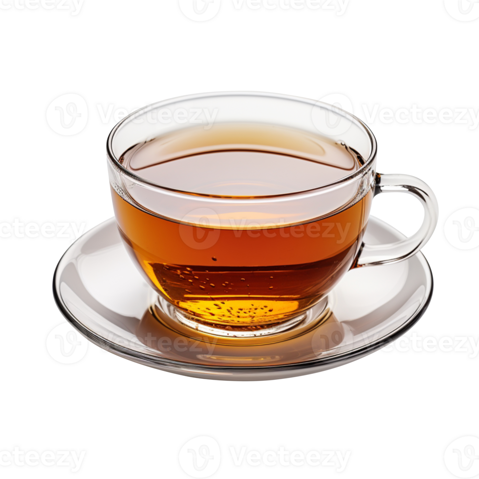 AI generated Cup of tea isolated on transparent background png