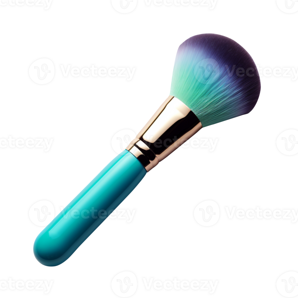 AI generated Makeup brush isolated on transparent background png