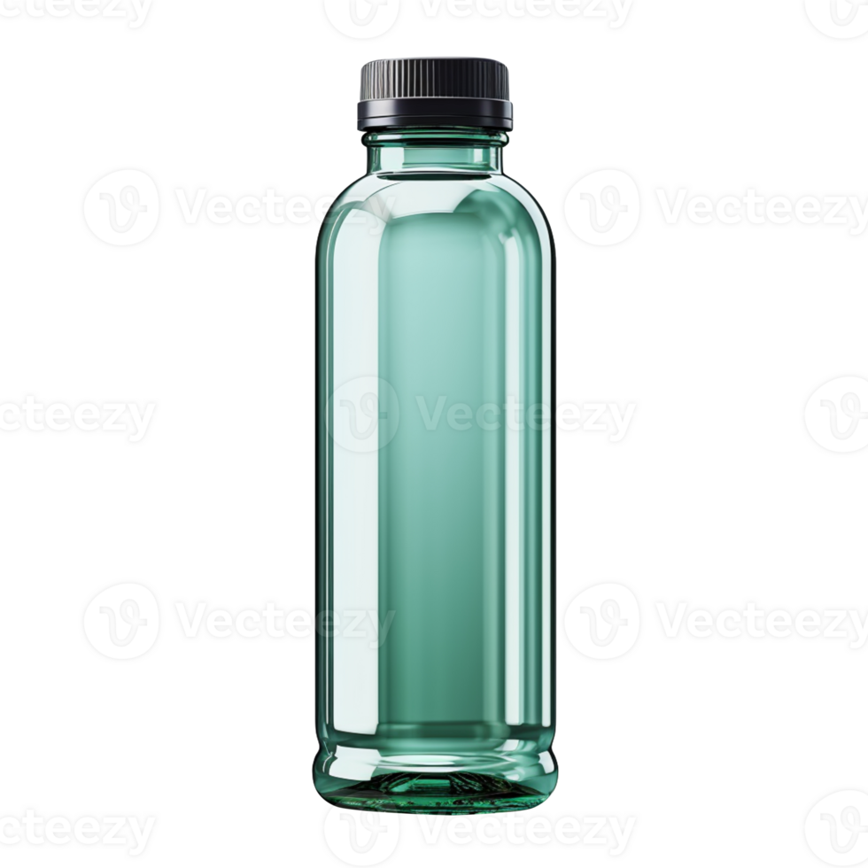 AI generated Reusable water bottle isolated on transparent background png