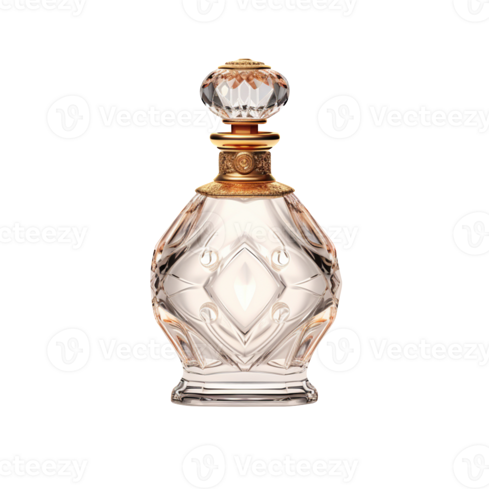 AI generated A perfume bottle isolated on transparent background png