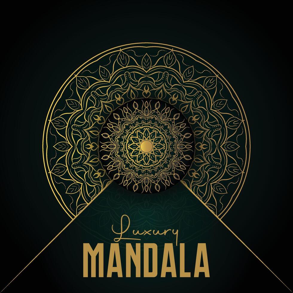 Luxury Mandala Design vector