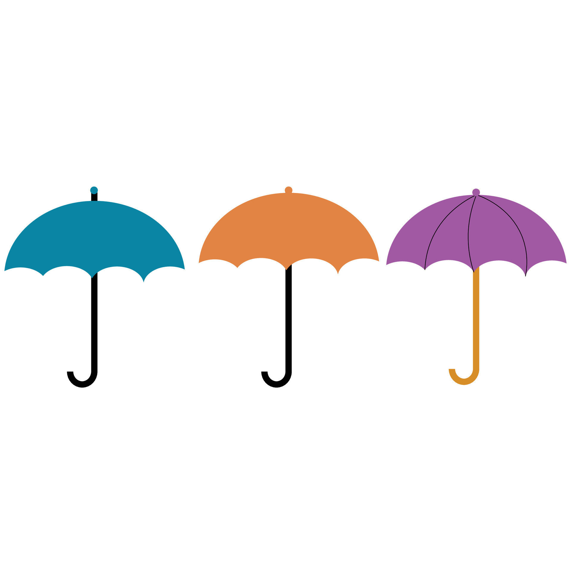 Umbrella Vector Design 41644778 Vector Art at Vecteezy