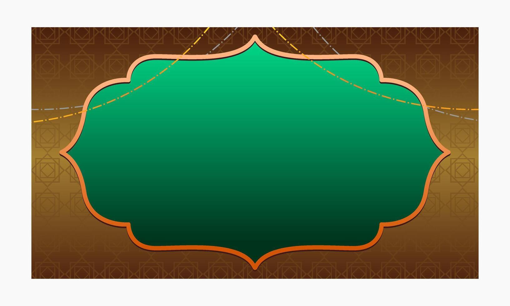 Ramadhan Background with copy space. Ramadan Kareem Wallpaper design template. vector