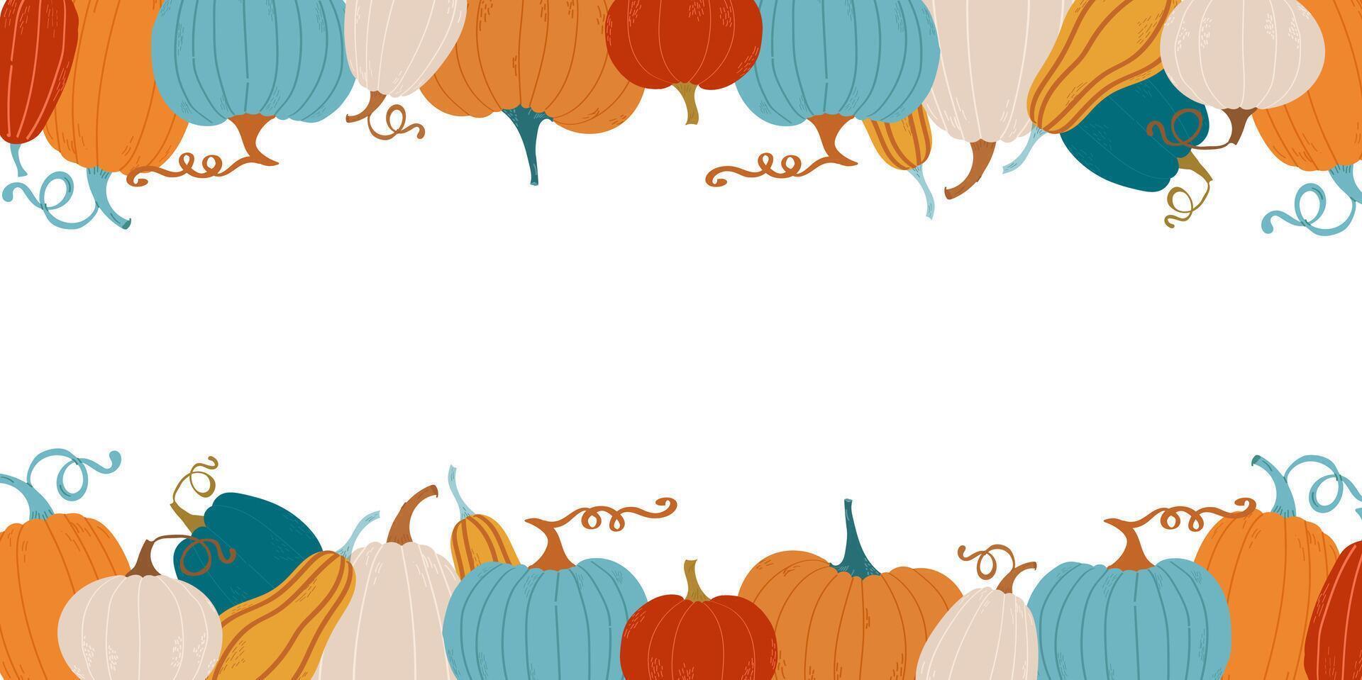 Hello autumn vector illustration