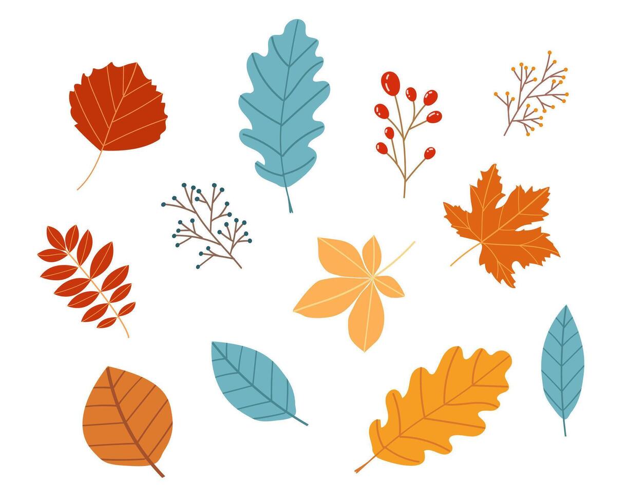 Hola otoño vector ilustración