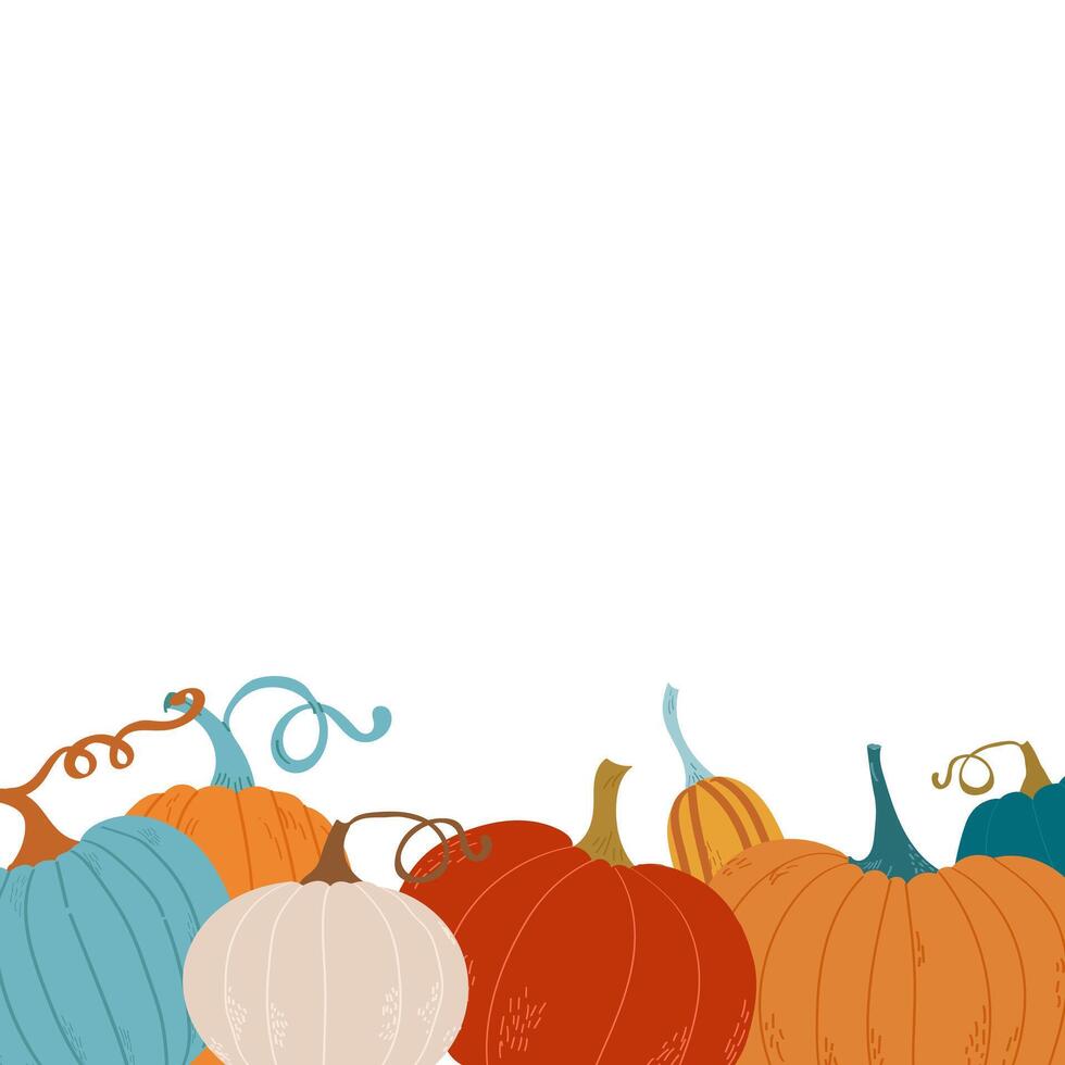 Hello autumn vector illustration