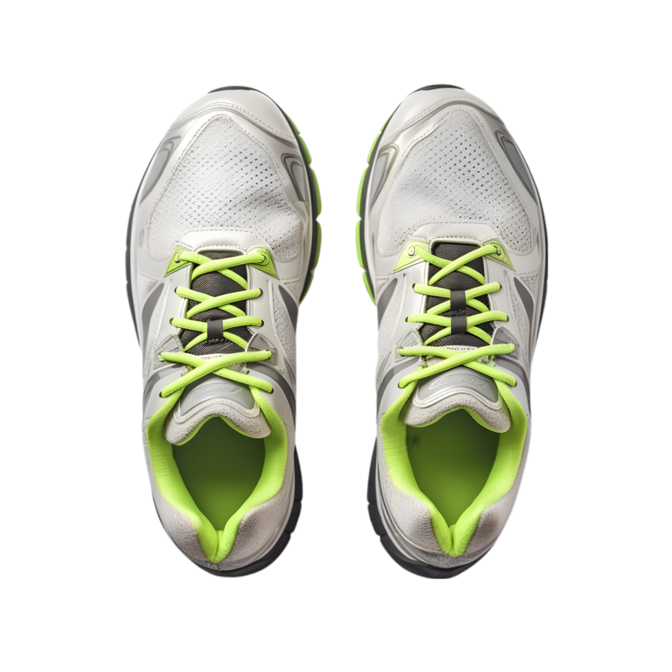 AI generated Running Shoes on transparent background PNG image