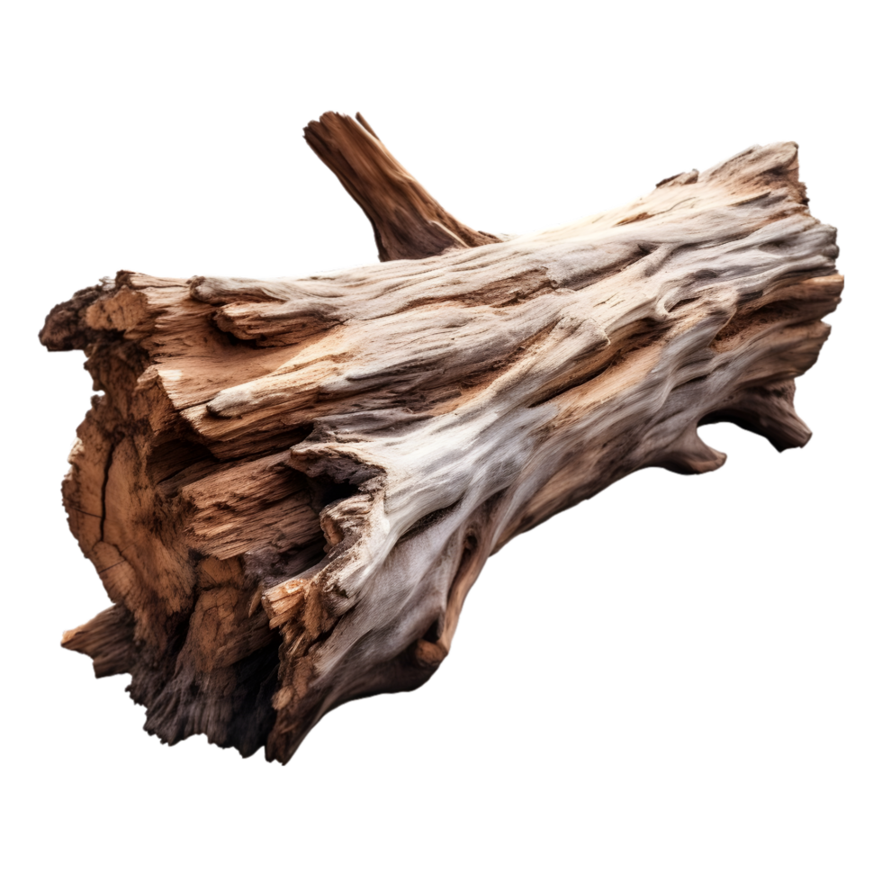 AI generated tree trunk on transparent background PNG image
