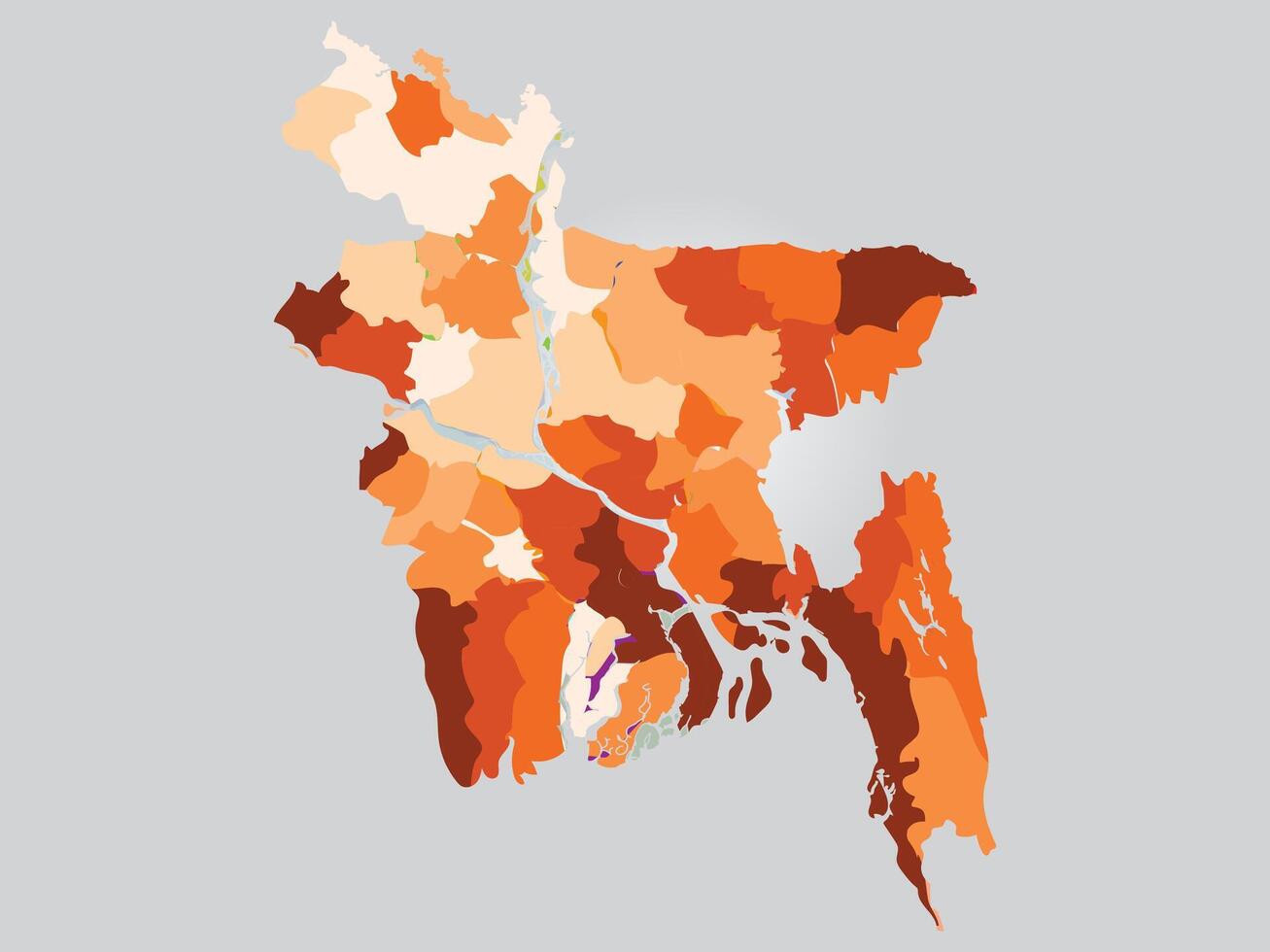 Map illustration design vector