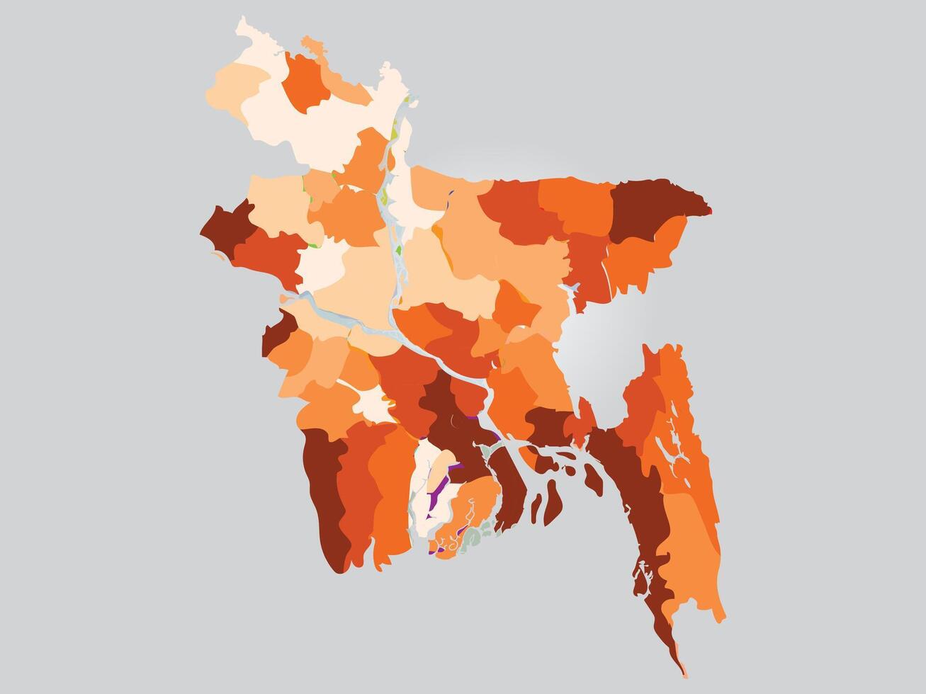 mapa ilustración diseño vector