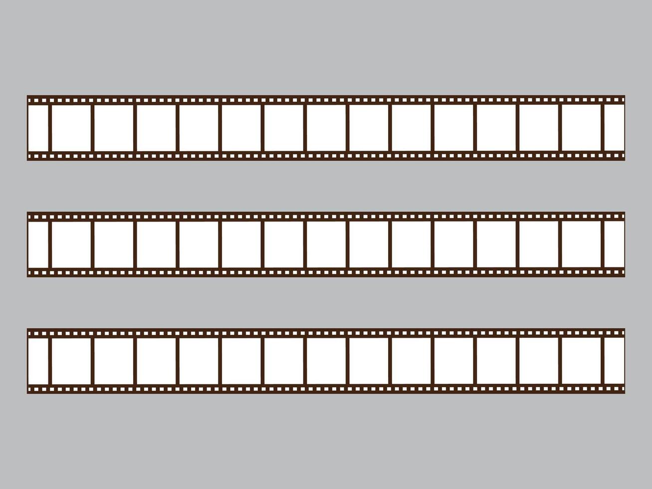 película carrete diseño vector