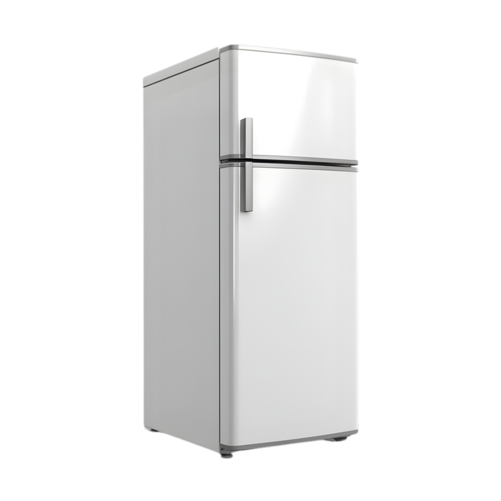 AI generated refrigerator on transparent background PNG image