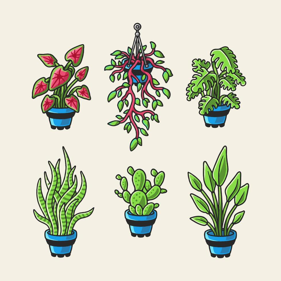 Decorative plant vectors