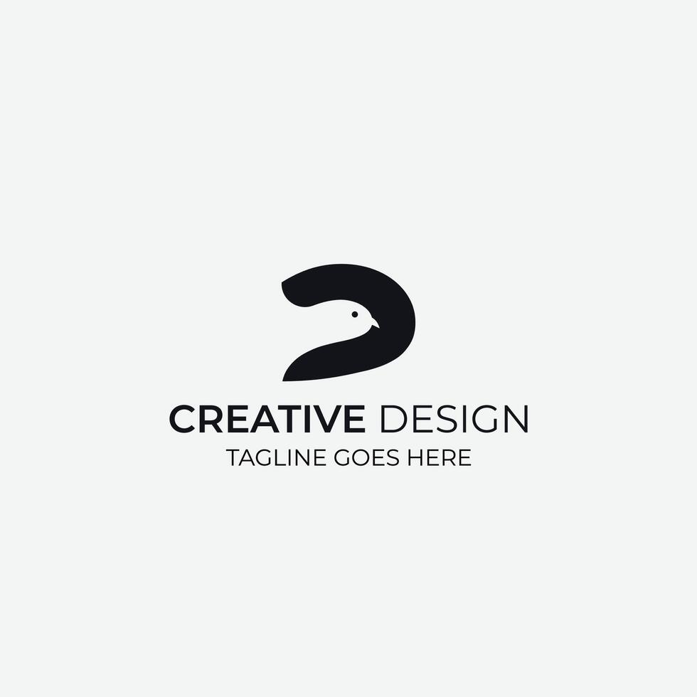 Minimal Vector logo.  Editable and easy to custom. Minimal logo design.