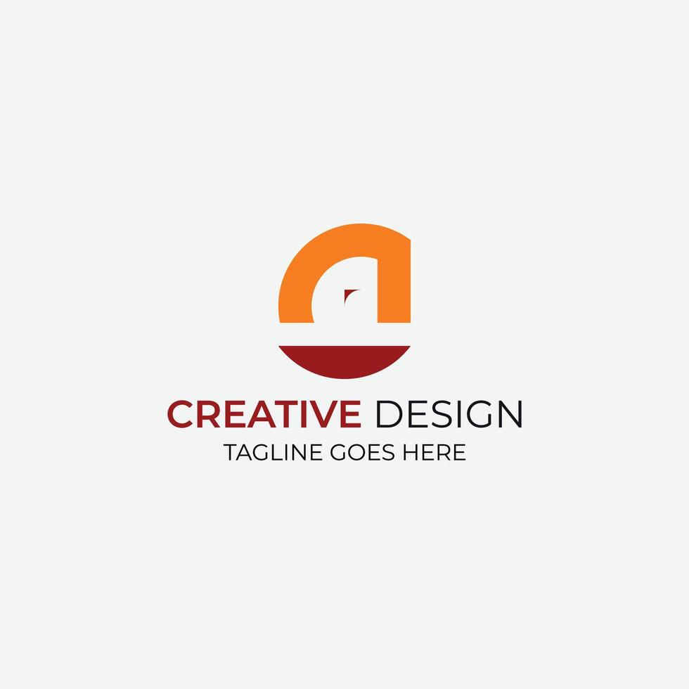 Minimal Vector logo.  Editable and easy to custom. Minimal logo design.