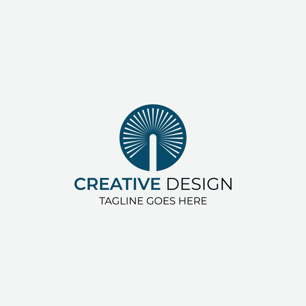 Minimal Vector logo.  Editable and easy to custom. Minimal logo design.