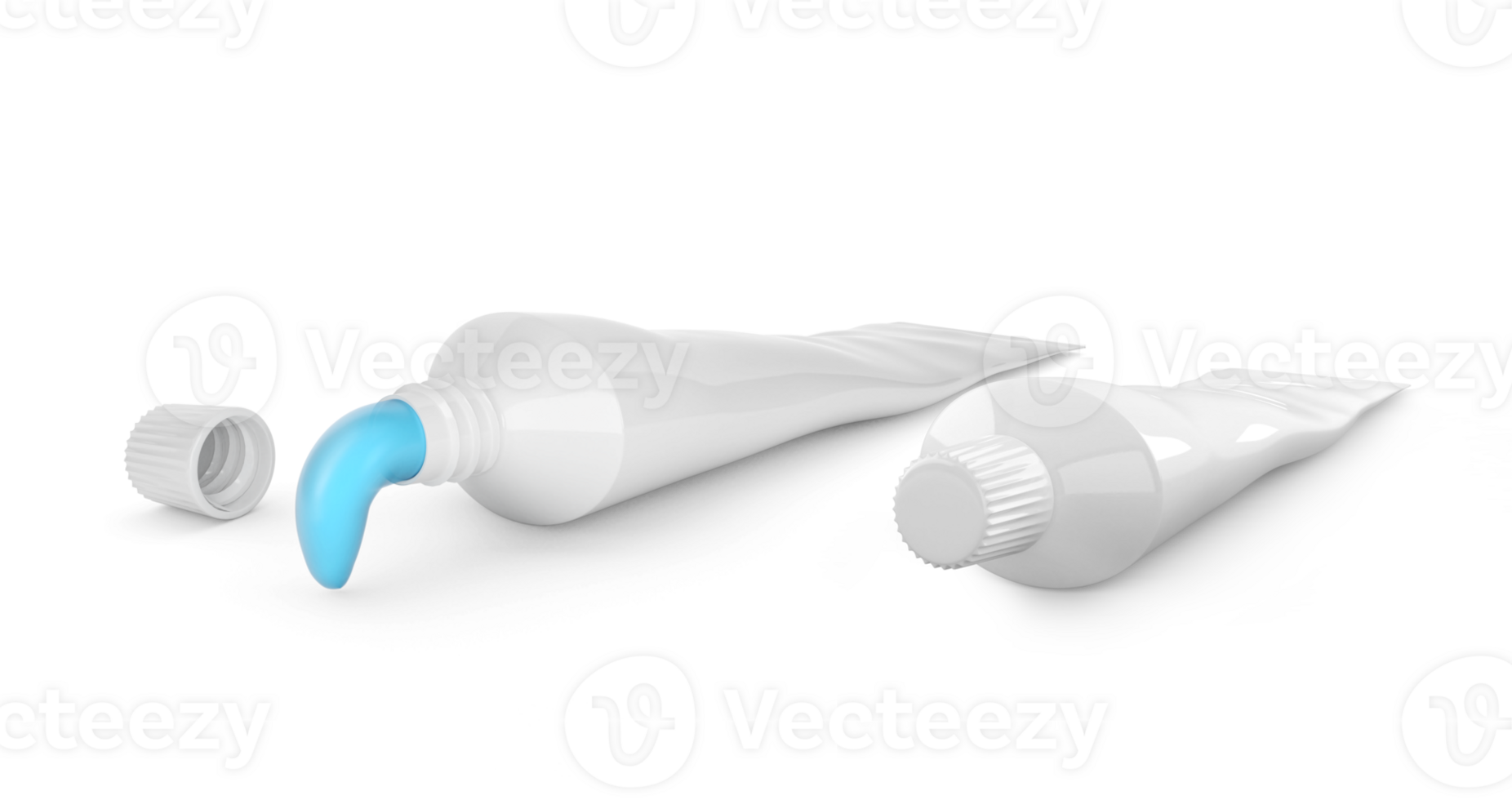 tubo de pasta dental y exprimir pasta dental fuera de un pasta dental tubo, transparente antecedentes png