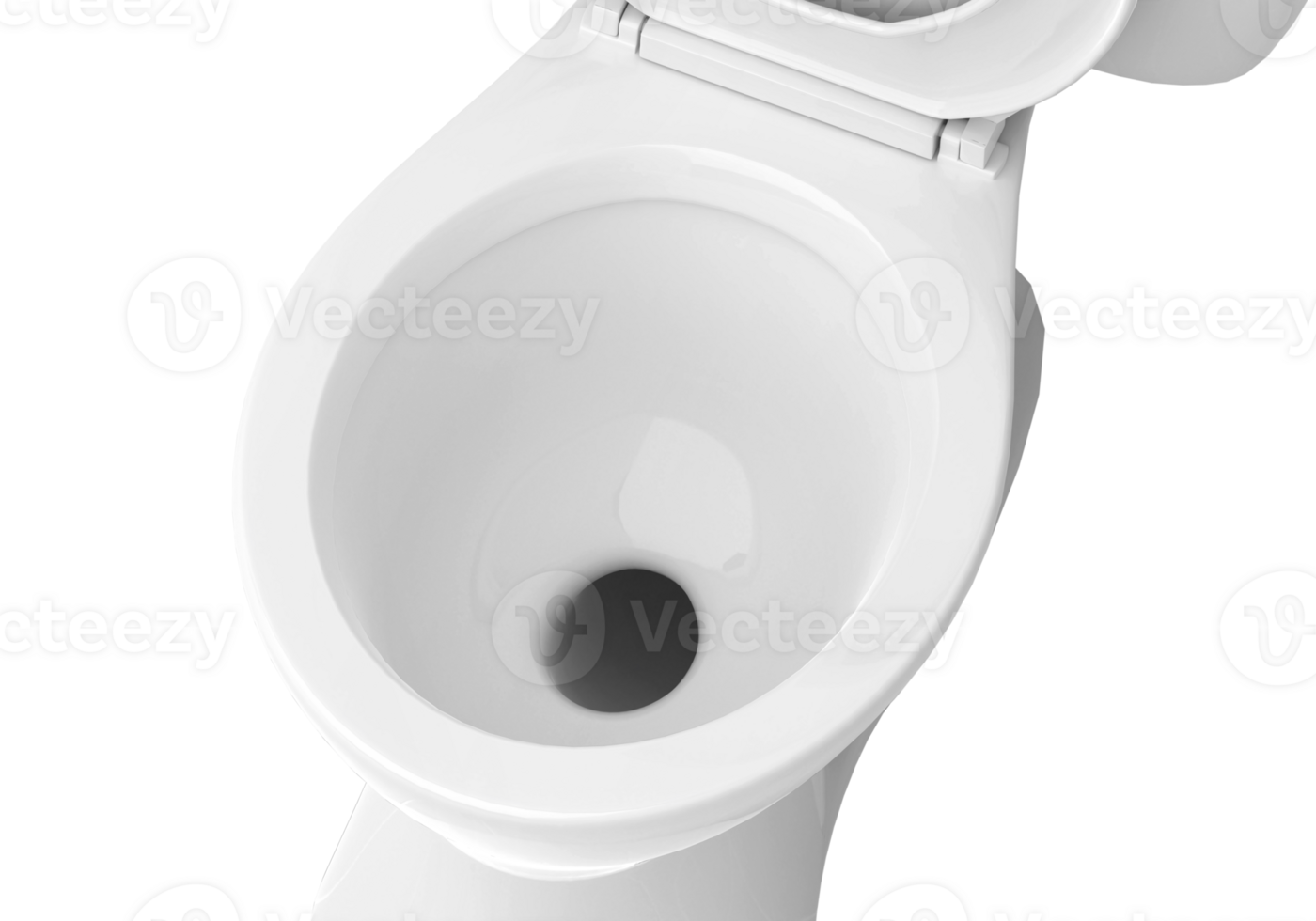 Toilet bowl in the bathroom, transparent background png