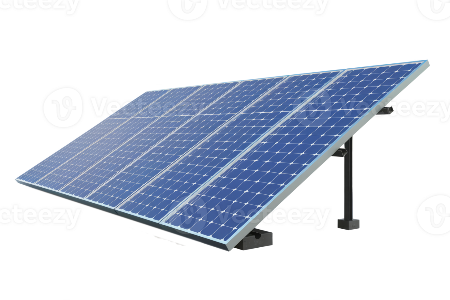 AI generated Solar Panel isolated png