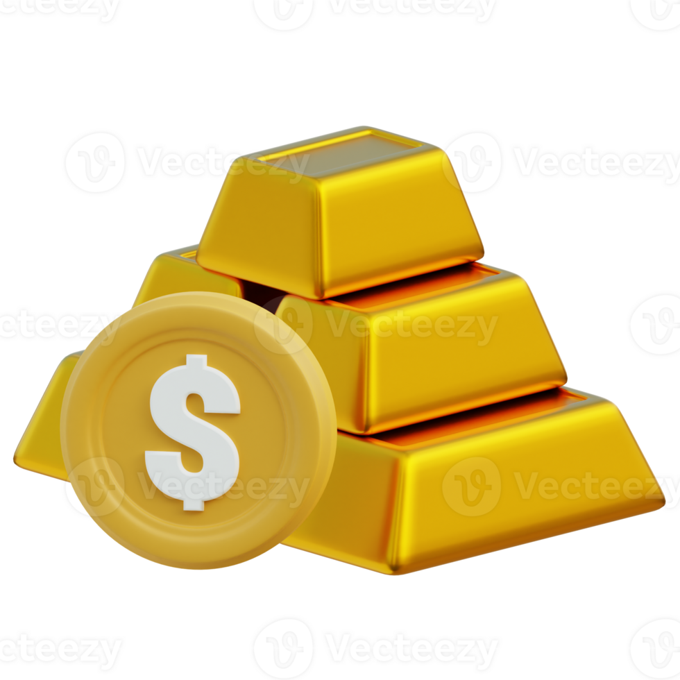 Gold 3D icon design for poster banner png