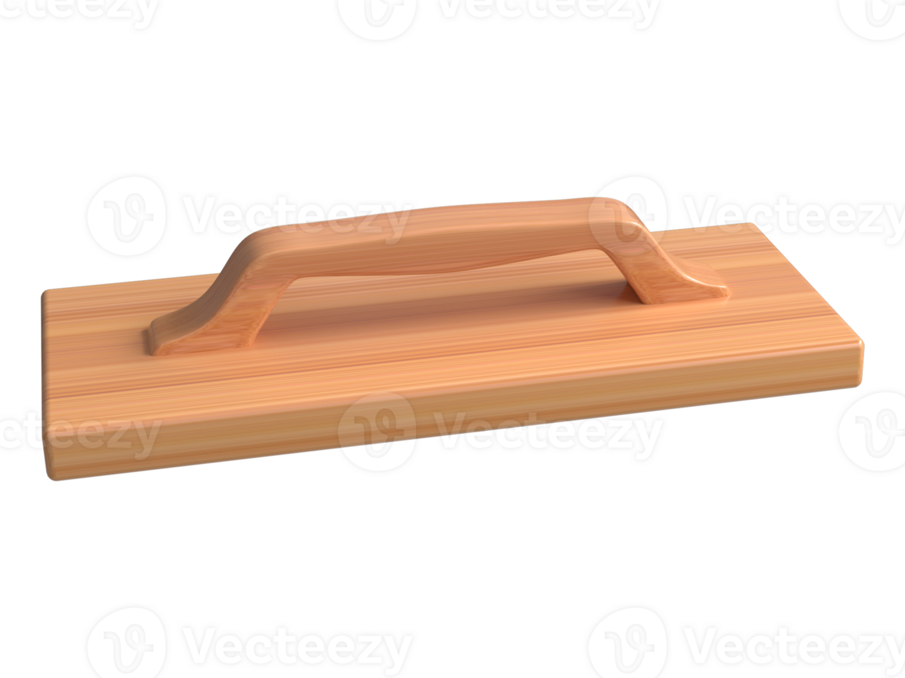 3D wooden Masonry float for construction work png