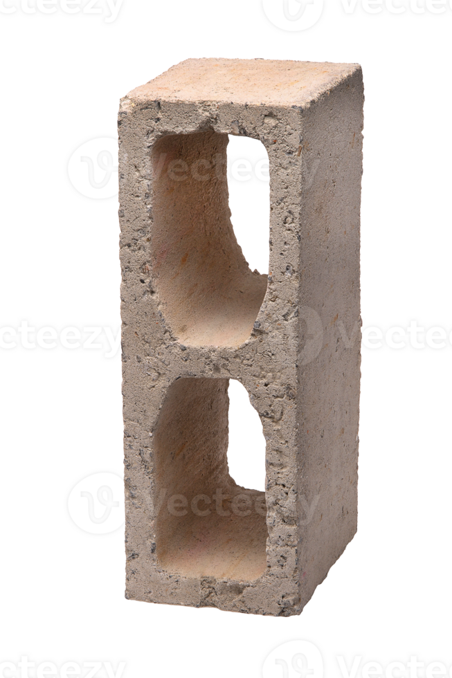 concrete block on cutout background png