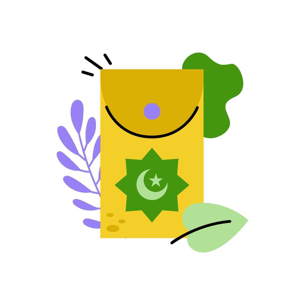 Vector Illustration Eid Money  Icon