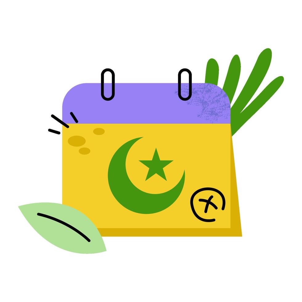 vector ilustración ramadhan mes icono