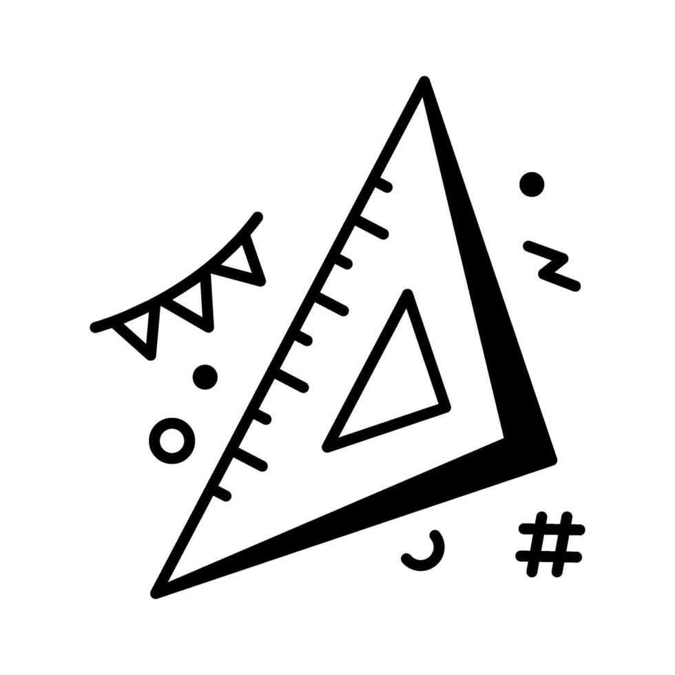 Vector Illustration Ruler Icon