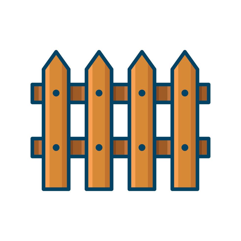 fence icon vector design template in white background