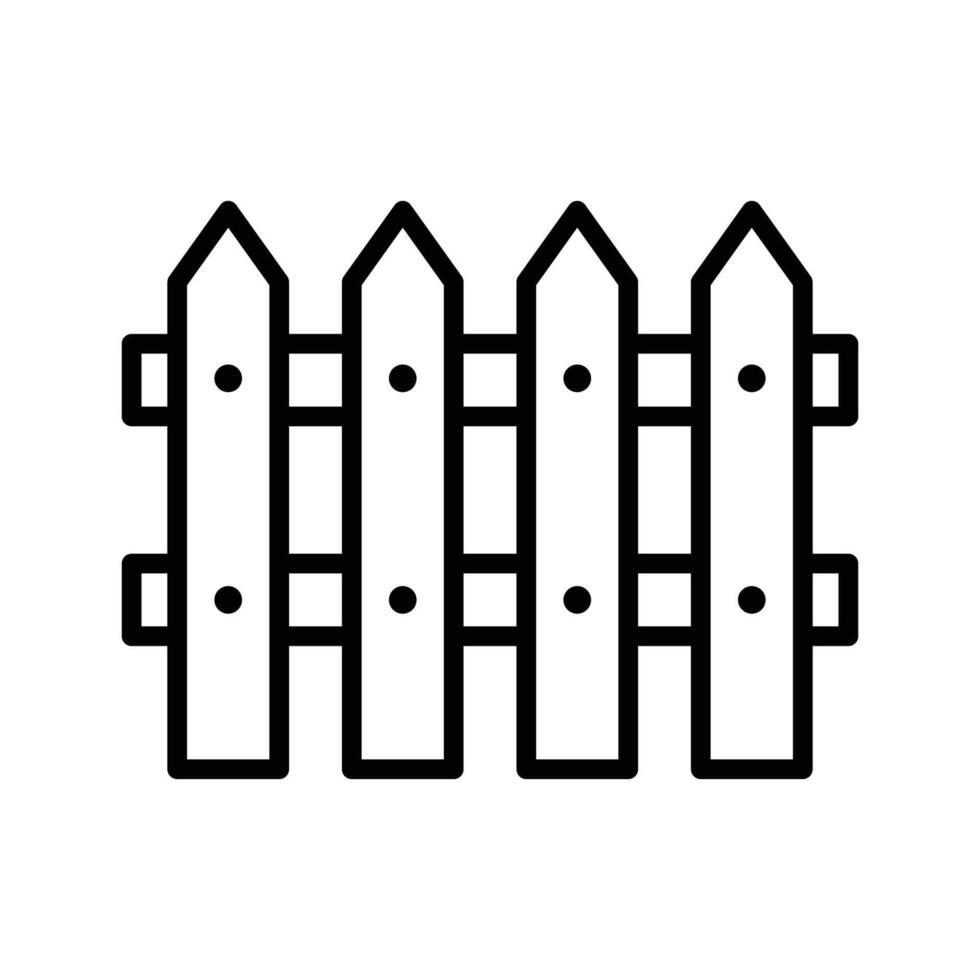 fence icon vector design template in white background