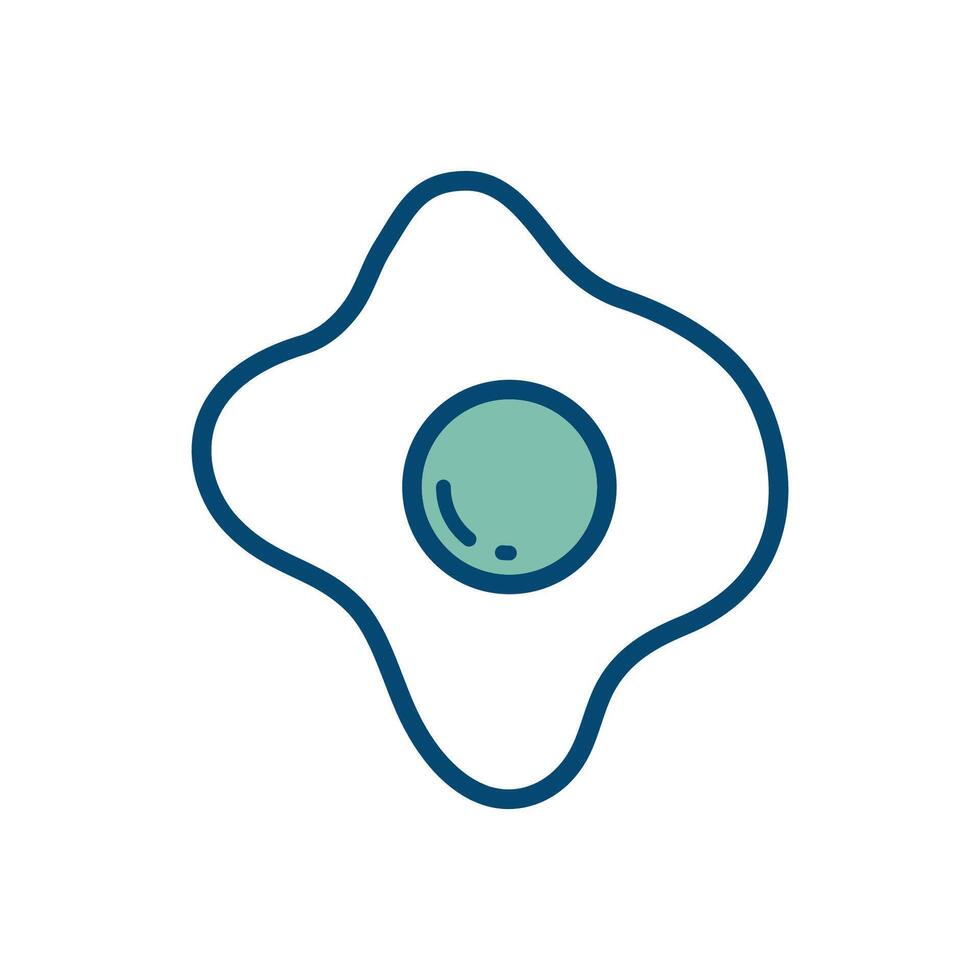 egg iconvector design template in white background vector