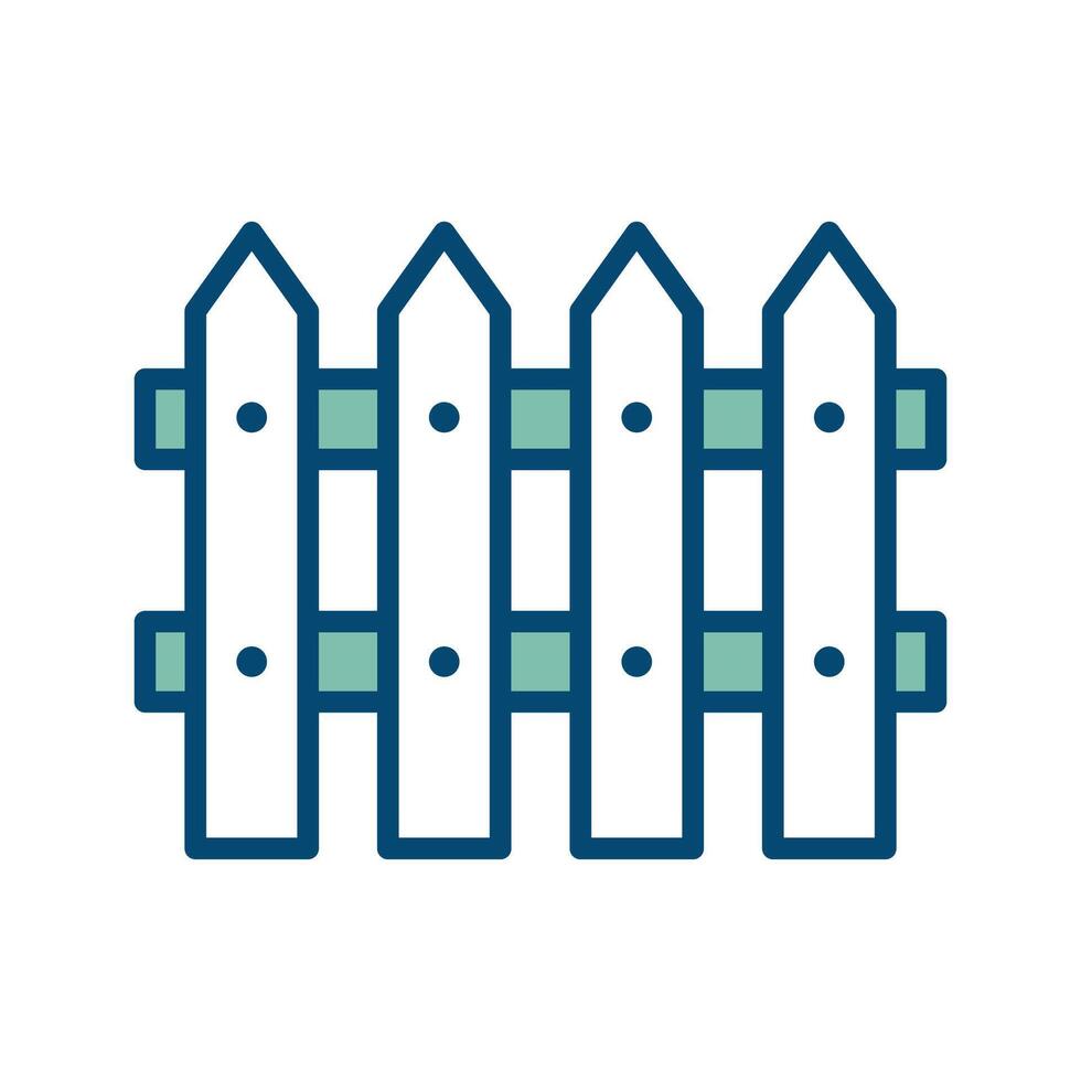 fence icon vector design template in white background