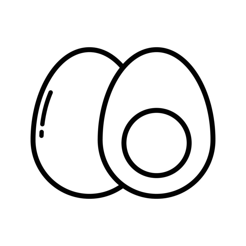 huevo icono de vector diseño modelo en blanco antecedentes