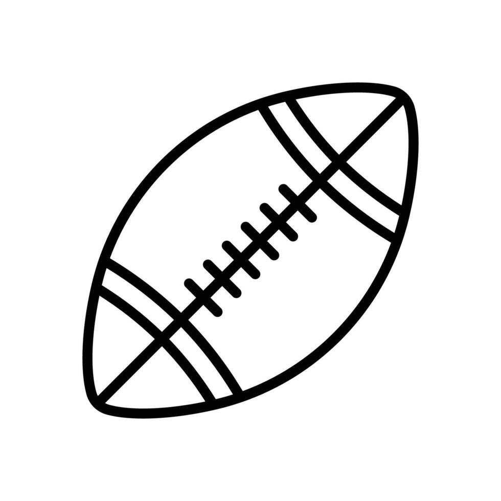 americano fútbol americano icono vector diseño modelo en blanco antecedentes