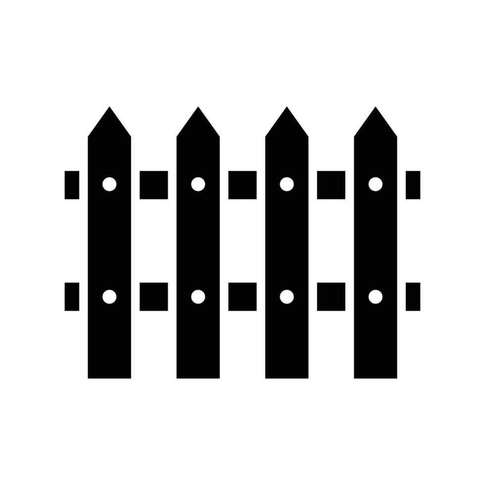 fence icon vector design template in white background