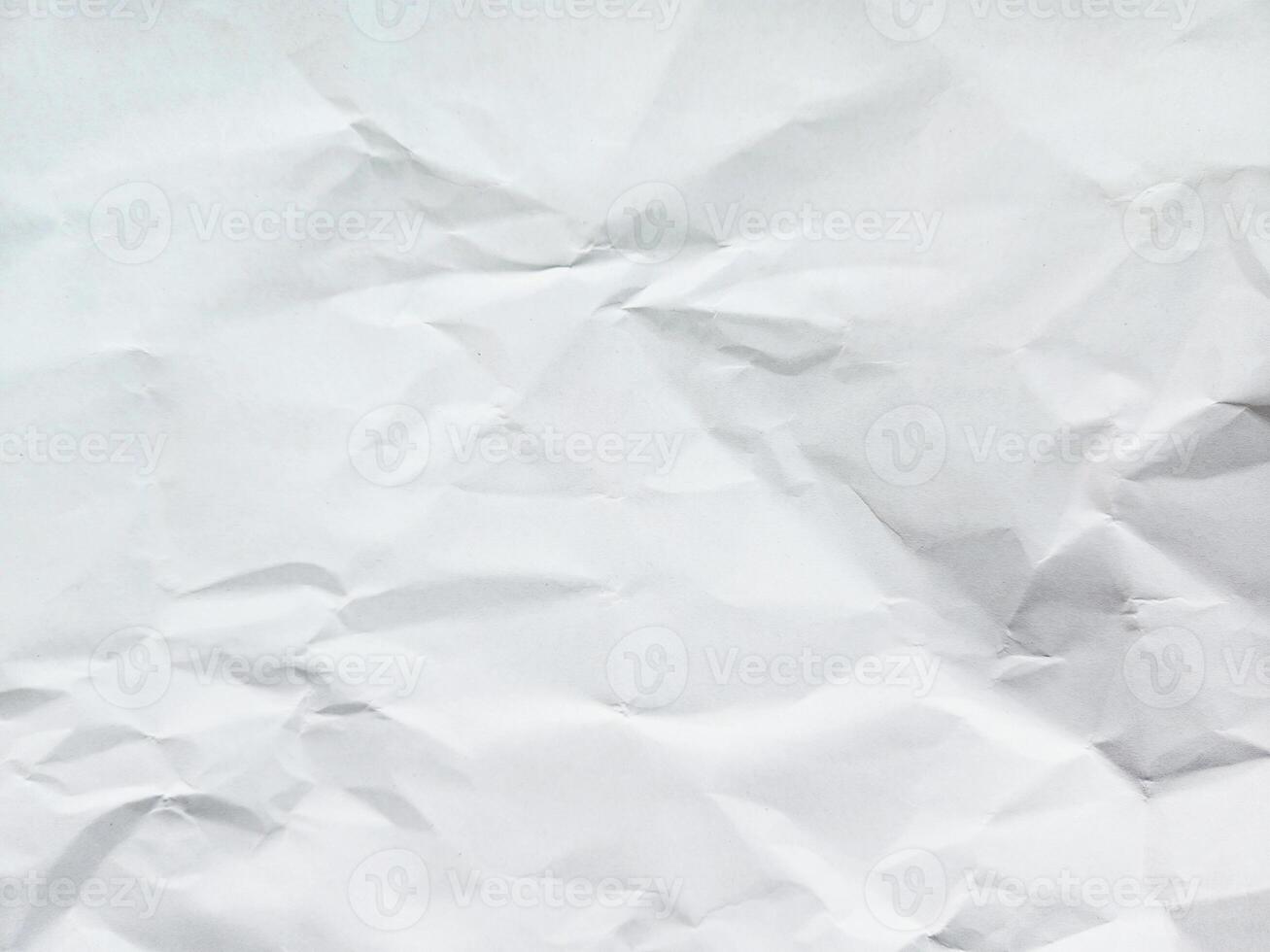 white crumpled paper texture background photo