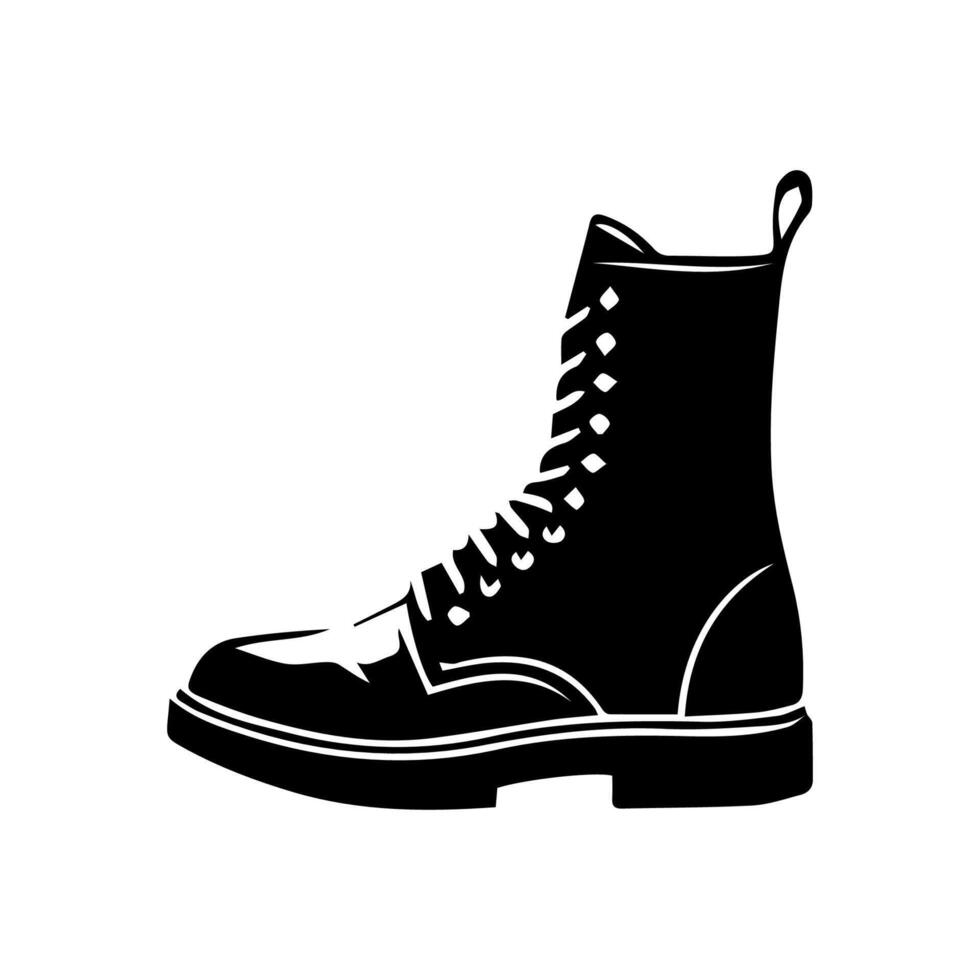 Shoe Icon on White Background. Vector illustration