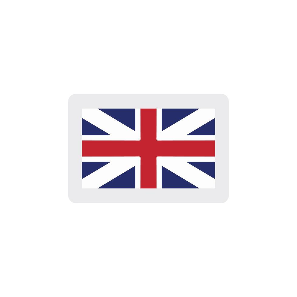 bandera icono de unido Reino Pro vector