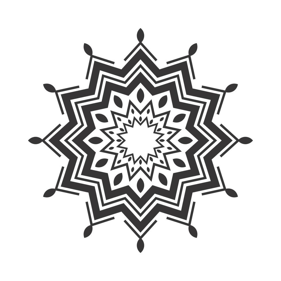Fondo de mandala de lujo con patrón arabesco vector