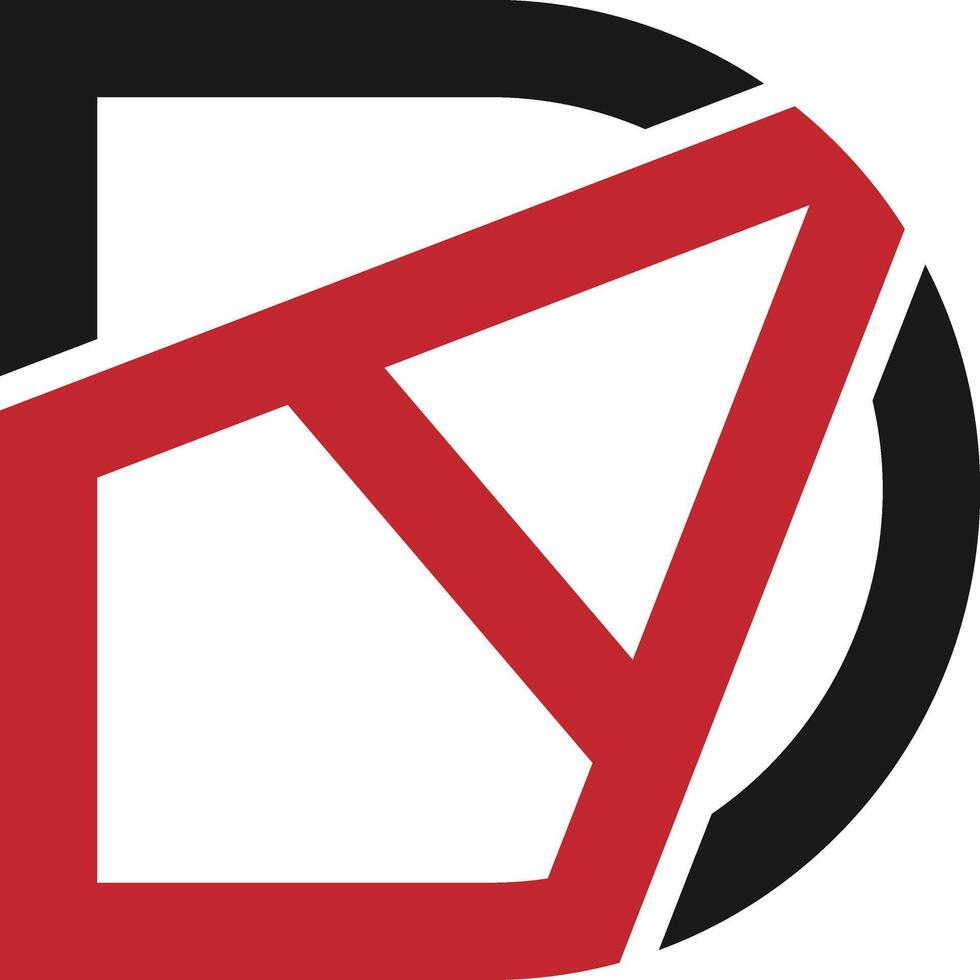 DA logo design for your business vector