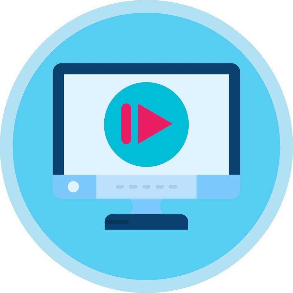 Next Flat Multi Circle Icon vector