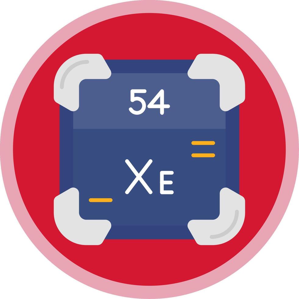 Xenon Flat Multi Circle Icon vector