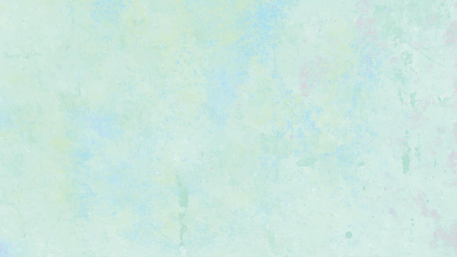 Distressed turquoise grunge texture background, vector