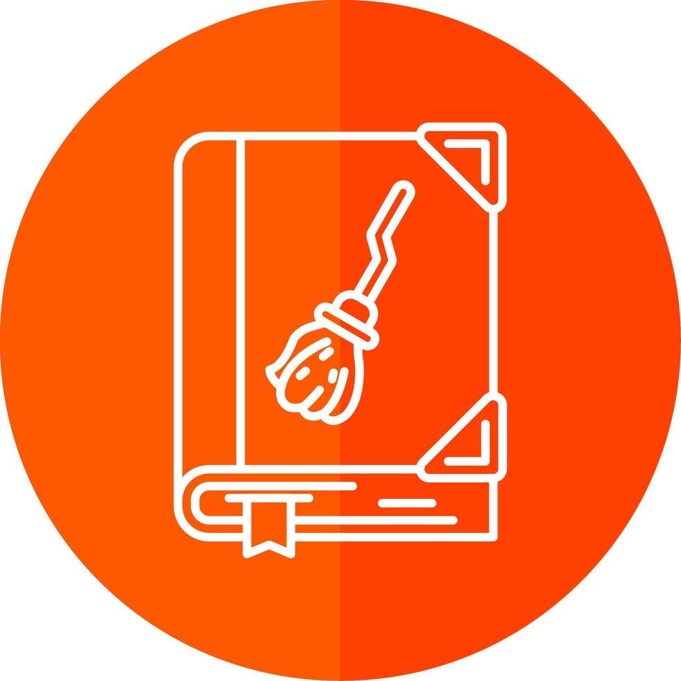 Story Line Red Circle Icon vector