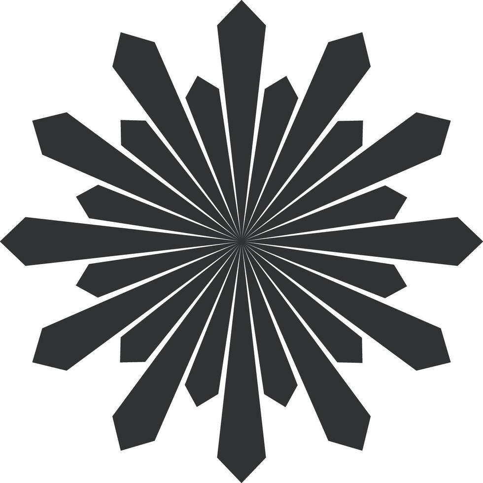 Starburst  sunburst vector icon