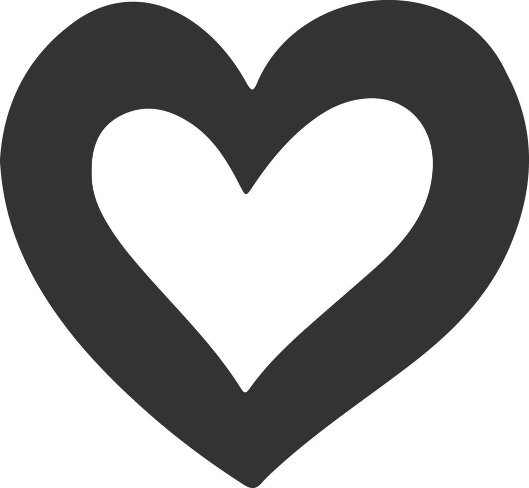 forma de corazon vectorial vector